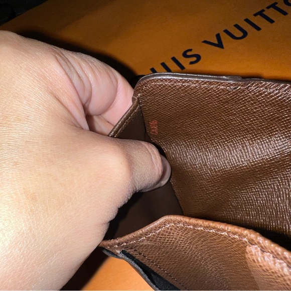Louis Vuitton Square Compact Zippy Wallet   in Brown Damier Ebene - Picture 10 of 13